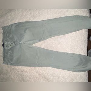 Army green gap jeans